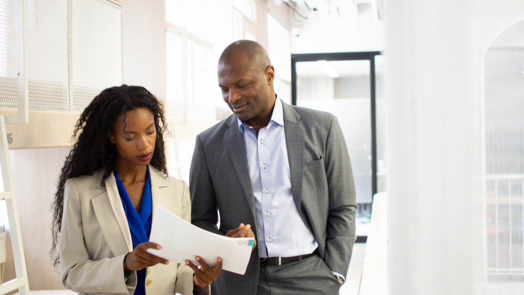 Students and executives collaborating at Kaduna Business School